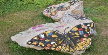هنرمندی جالب چینی‌ها روی سنگ