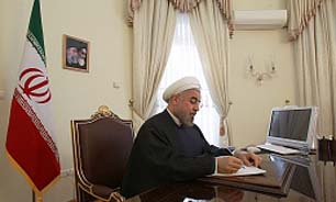 پیام رییس جمهوری به فرمانده نیروی انتظامی جمهوری اسلامی ایران