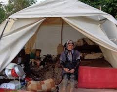 ساکنان پنج روستای دهلران چادر نشین شدند