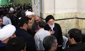 برگزاری مراسم ترحیم والده آیت الله هاشمی شاهرودی در قم