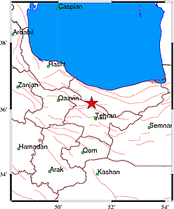 زلزله تهران را لرزاند +‌ جزئیات