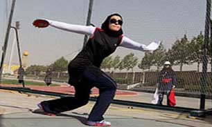 سولماز بازرگان به مدال برنز پرتاب دیسک دست یافت