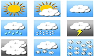 بارش باران و لغزندگي در برخي محورهاي فارس