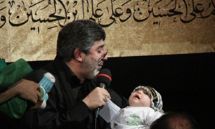 مداحی شب هفتم محرم 93 با نوای "حاج محمدرضا طاهری" و "کربلایی حسین طاهری" + دانلود