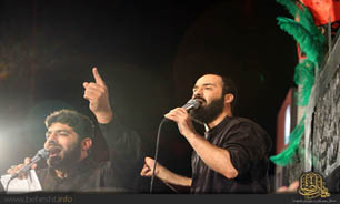 مداحی شب هشتم محرم 93 با نوای "حاج عبدالرضا هلالی" و " حاج روح‌الله بهمنی" + دانلود