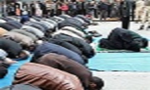 اقامه نماز ظهر عاشورا در نقاط مختلف استان کردستان