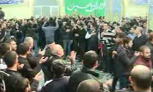 مردم آذربایجان با اهل بيت عصمت و طهارت(ع) در شام غريبان همنوا شدند + فیلم