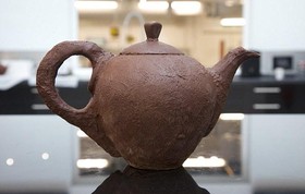طراحی و ساخت این ظرف با روکش شکلاتی!