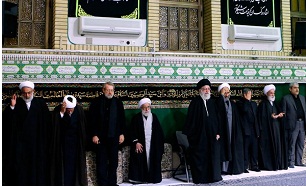 ششمین شب مراسم عزاداری حضرت اباعبدالله الحسین(ع) برگزار شد + تصاویر