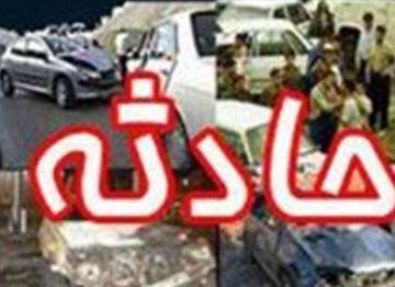 حادثه رانندگی در  جاده مورموری به آبدانان