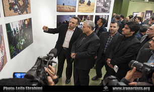 علی ربیعی از خانه هنرمندان ایران بازدید کرد