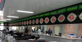 حضور سبز اهداکنندگان خون در خوزستان در ایام محرم
