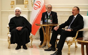 نشست خصوصی روسای جمهوری ایران و آذربایجان