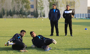 تمرین آبی‌پوشان تعطیل شد