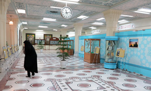 گشایش نمایشگاه آثار و تالیفات " پایان نامه های تحصیلات تکمیلی حوزه و دانشگاه ، در مشهد