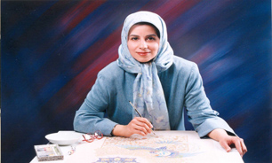 نخستین نمایشگاه آثار "مامک آزرمگین" هنرمند تذهیب کار برگزار می‌شود