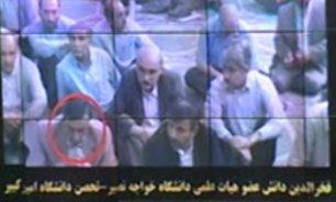 پخش تصاویر حضور دانش آشتیانی در تحصن دانشگاه امیرکبیر در فتنه 88 + فیلم