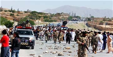 نا‌امنی در مرکز بلوچستان "پاکستان"، "کویته" را به تعطیلی کشاند