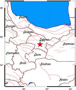 زلزله تهران را لرزاند + جزئیات