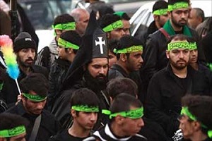 کلیسای ارامنه سیاهپوش شد +تصویر