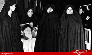 عکسی دیده نشده از آزادی "اسرای زن دفاع مقدس"