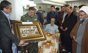 پدر خلبان شهید علی ابو عطا به فرزند شهیدش پیوست