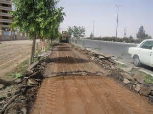 آغازکار پیاده روسازی درشهرستان نیکشهر سیستان و بلوچستان