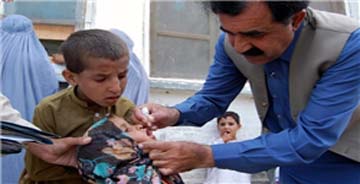 حمله تروریستی به تیم مبارزه با فلج اطفال در "پاکستان "