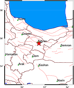 زلزله تهران را لرزاند + جزئیات