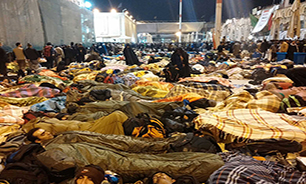 حرم مطهر امام علی(ع) ساعت 12 شب + عکس