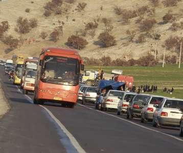 پنج هزار نیروی پلیس در مسیر پایانه مرزی تا شهر مهران مستقر شده اند