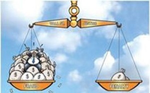 42 درصد کل ثروت جهان در اختیار چه افرادی است؟
