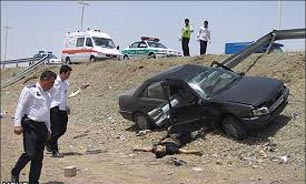 حادثه تصادف وزیر بهداشت + فیلم