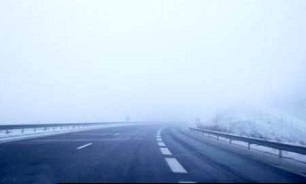 کاهش دید در راههای مواصلاتی استان خوزستان