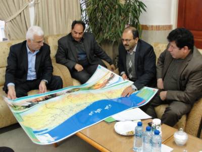 ديدار احساني با نمايندگان نهاد رياست جمهوري در بخش مصوبات سفر