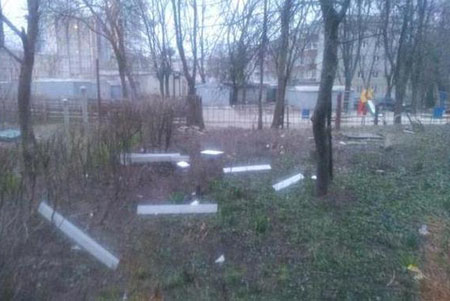 برف و كولاك شدید زندگی را در اوكراین فلج كرد