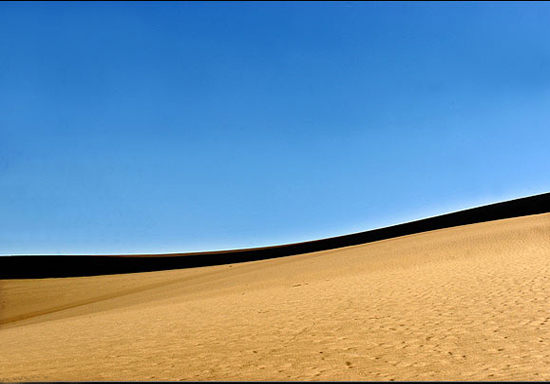 دریای شنی در مصر + تصاویر