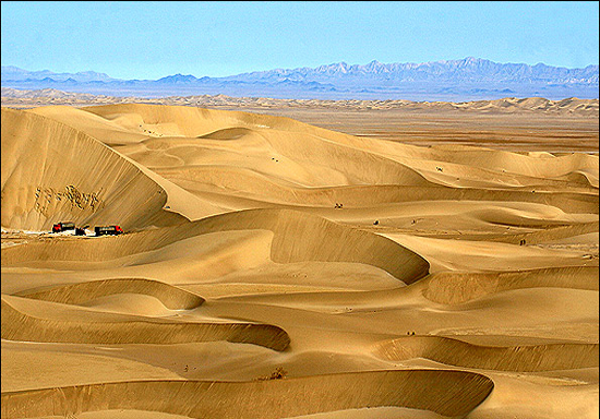 دریای شنی در مصر + تصاویر
