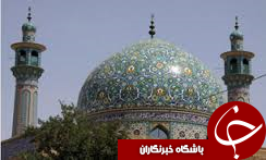 ریزش طاق نمای جنوبی مسجد جامع  در قزوین