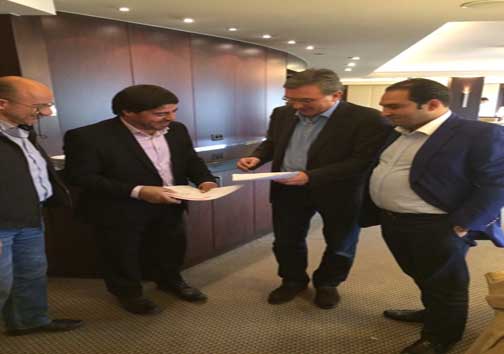 گزارش تصویری ثبت قرارداد برانکو