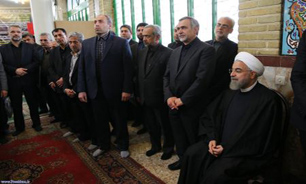 برگزاری مراسم ترحیم والده رئیس&zwnj;جمهور