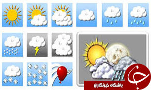 احتمال بارش تگرگ در تهران/ پدیده گرد و غبار در غرب و جنوب غرب کشور