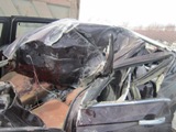 واژگوني وانت پيكان، يك كشته ودو مجروح بر جاي گذاشت