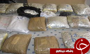 کشف ۲۱۳ گرم مواد پیش ساز شیشه در قزوین