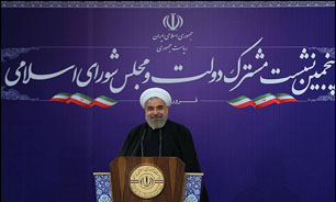 روحانی: ملت و دولت ایران تسلیم&zwnj;شدنی نیست/ لاریجانی: مذاکره&zwnj;کنندگان خطوط قرمز را مدنظر دارند