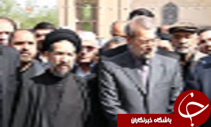مراسم بزرگداشت حاجیه خانم علوی مادر نایب رئیس مجلس