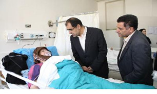بازدید سرزده وزیر بهداشت از بیمارستان لقمان حکیم