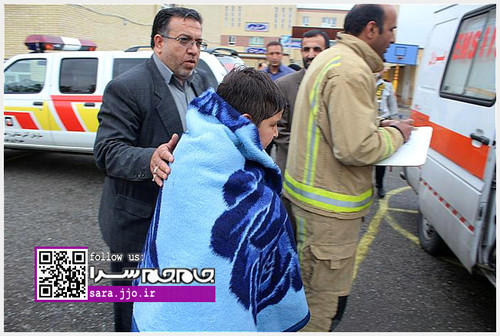 ریزش حیاط مدرسه، ۳ دانش&zwnj;آموز تهرانی را بلعید (+عکس)