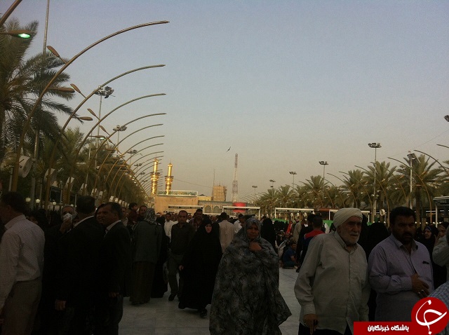 ساعات گذشته بین الحرمین کربلا چه خبر بود + تصاویر