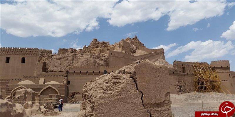 تصاویری از بزرگترین بنای خشتی جهان